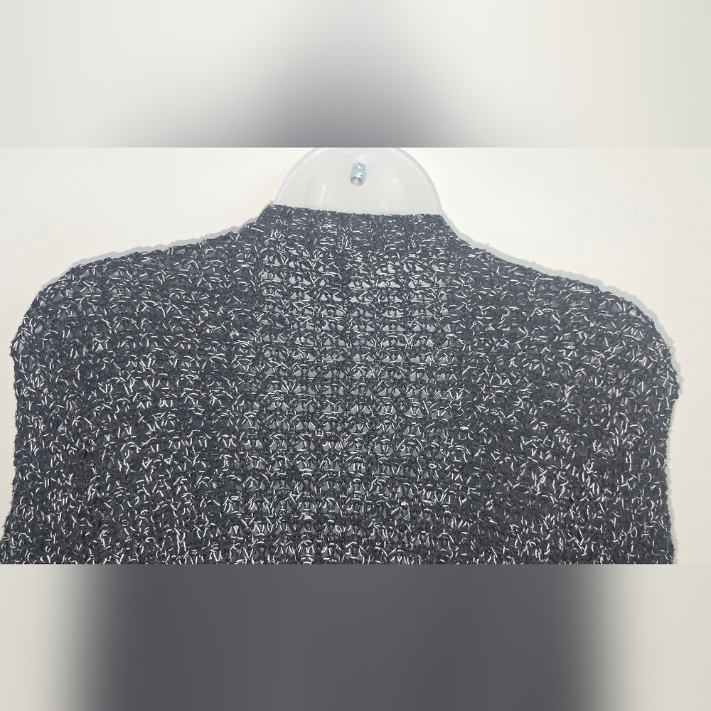 Express Knit Cardigan Sweater Black Womens Size Medium - Picture 5 of 10